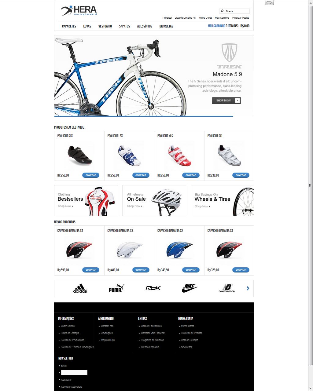 Loja Virtual Opencart Hera